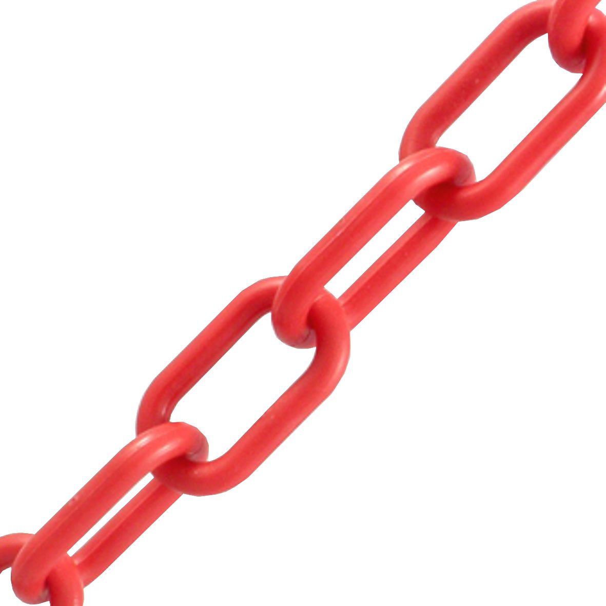 Red Plastic Chain by the metre (Maximum Length 25m